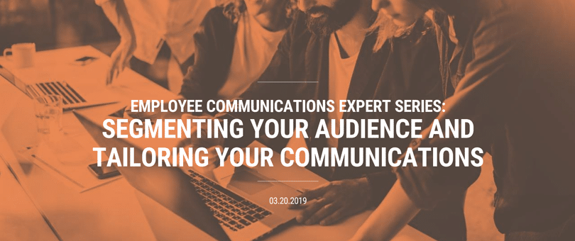 Webinar: Segmenting Your Audience and Tailoring Your Communications